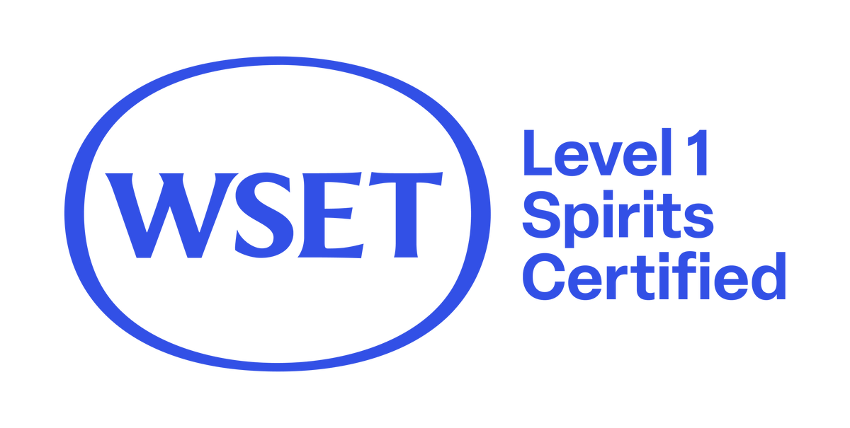 WSET Level 1 Award in Spirits Certified badge