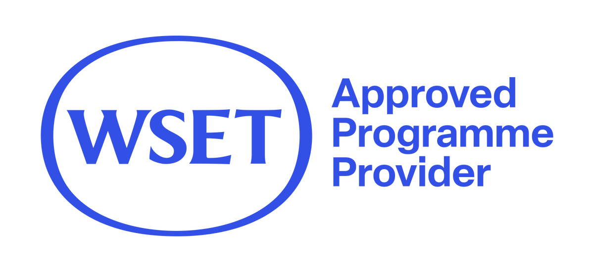 WSET Approved Programme Provider logo — Heritage Blue